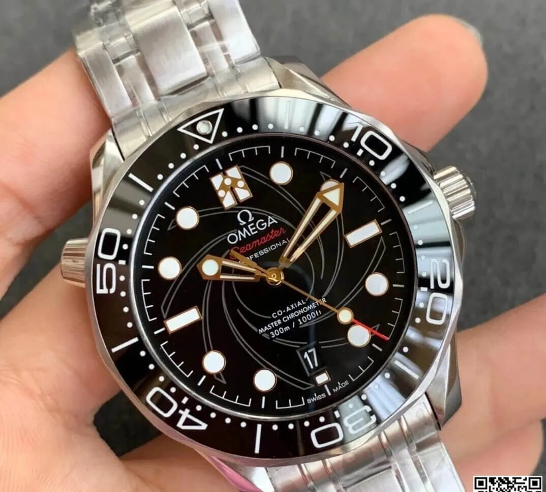 Omega Seamaster Diver 300M 210.22.42.20.01.004 OR Factory 1:1 Best Edition Replica Watch Black Bezel